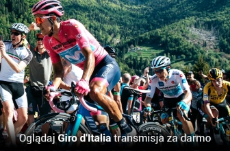 Oglądaj Giro d’Italia za darmo w 2025!